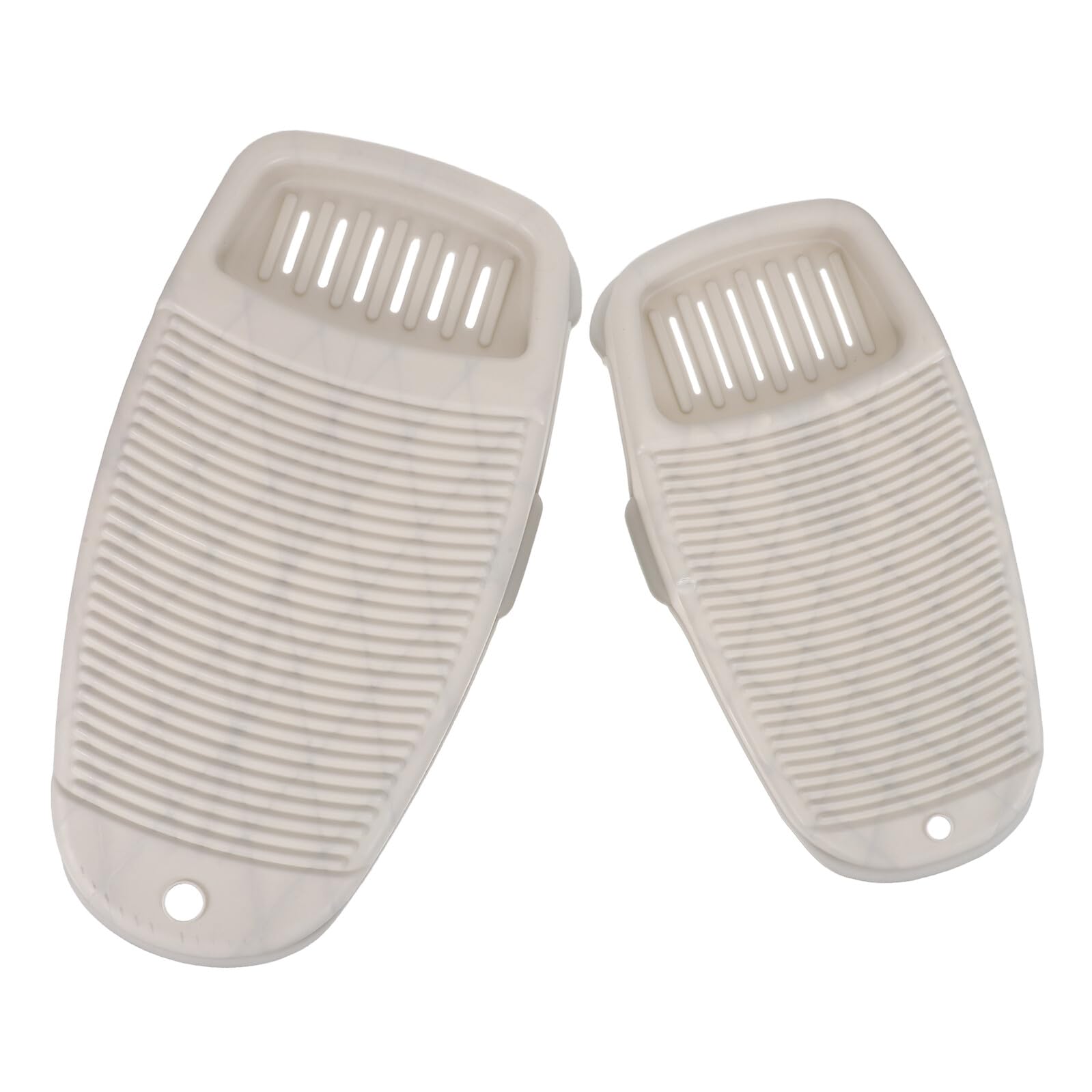 Planche à Laver en Plastique 2 Pièces Portable pour Linge Ménager