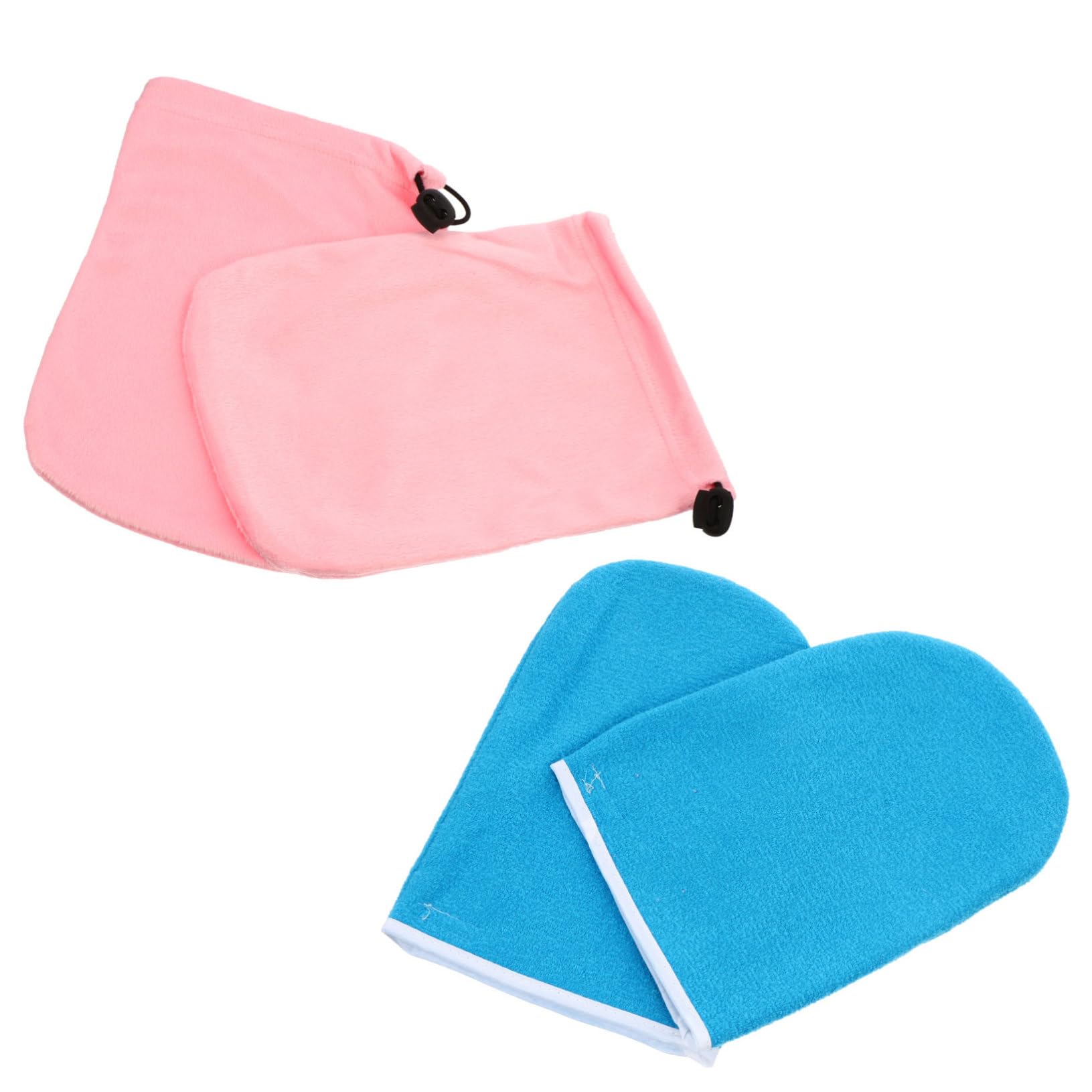 TOVINANNA 2Pcs Hand Therapy Gloves for Paraffin Wax Treatment Moisturizing Spa Mitts for Hot Wax Therapy Fit Reusable Washable for Dry Hands Care for Relief