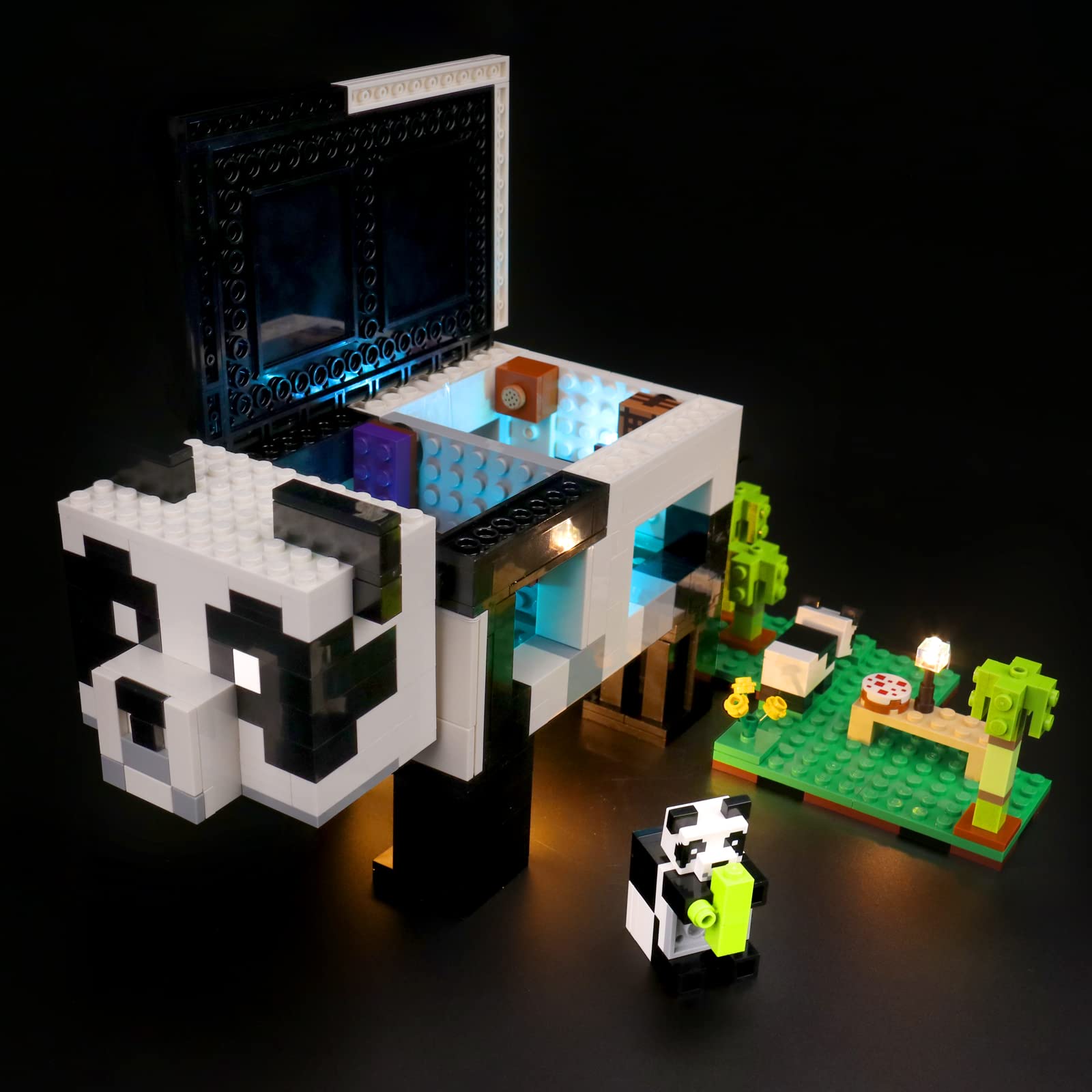 Light Kit Compatible with Lego 21245 The Panda Haven (No Model) - Image 4