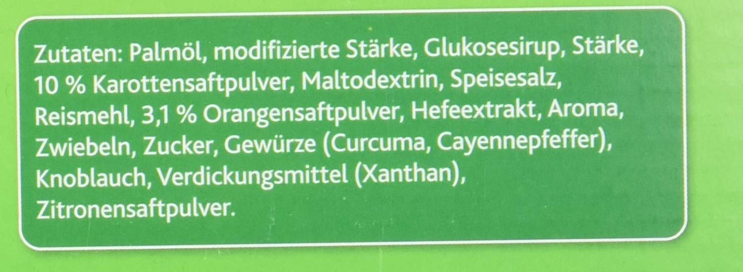 Knorr Karotten Cremesuppe Trockenmischung (kräftiger, ausgewogener Karottengeschmack) 1er Pack (1 x 3 kg)