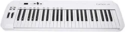 Controlador Midi 49 Teclas Branco Samson Carbon 49 USB SAKC49