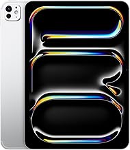 Apple - Tablet iPad Pro de 11 pulgadas con chip M4, para Apple Intelligence, pantalla Ultra Retina XDR, 256GB, cámara frontal y trasera 12 MP, escáner LiDAR, Wi-Fi 6E 5G, Face ID, plateado