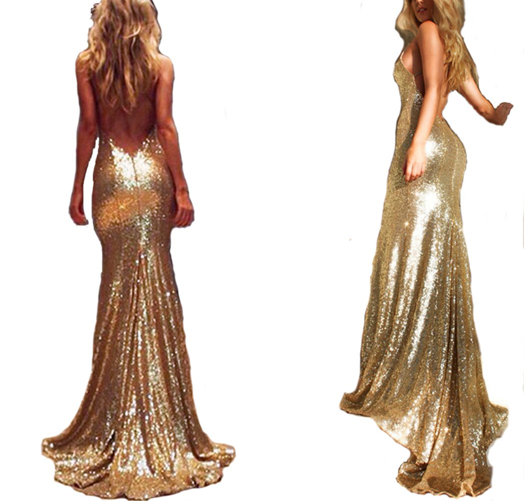 Backless Prom Dresses 2017 Long Sexy Party Evening Gowns for Women Formal