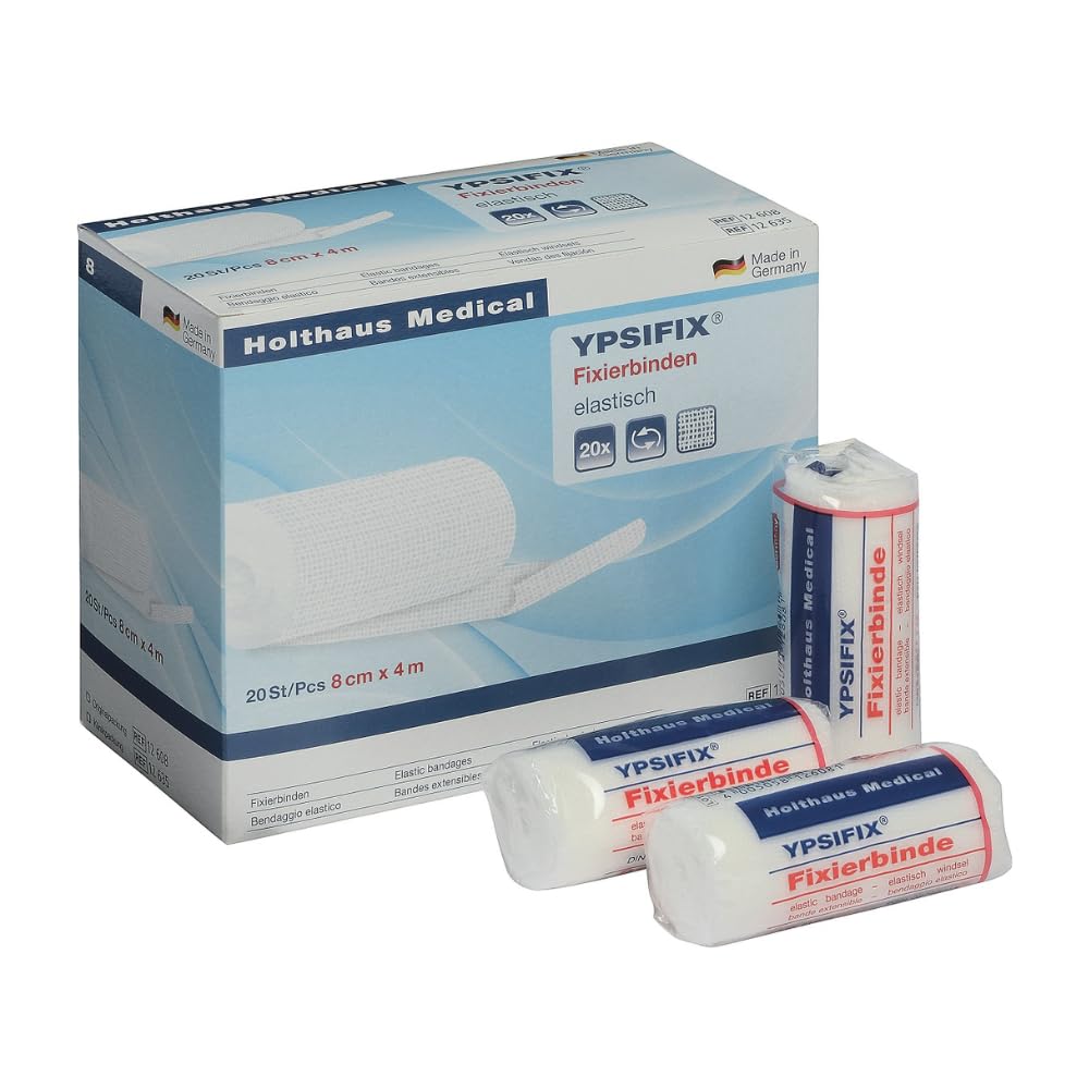 ypsifix ssaggio 4 m X 12 cm ,20 gomitolo di lana, lose (20 PZ.)