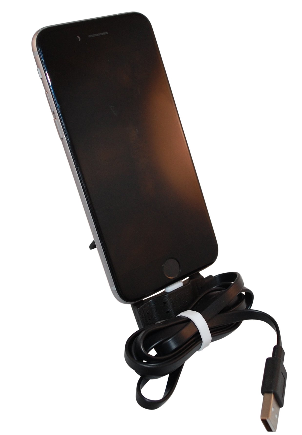 Lightning folding dock for iPhone (Black)