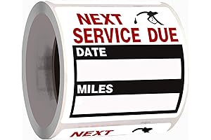 Oil Change Window Sticker Reminders for Hassle-Free Car Maintenance