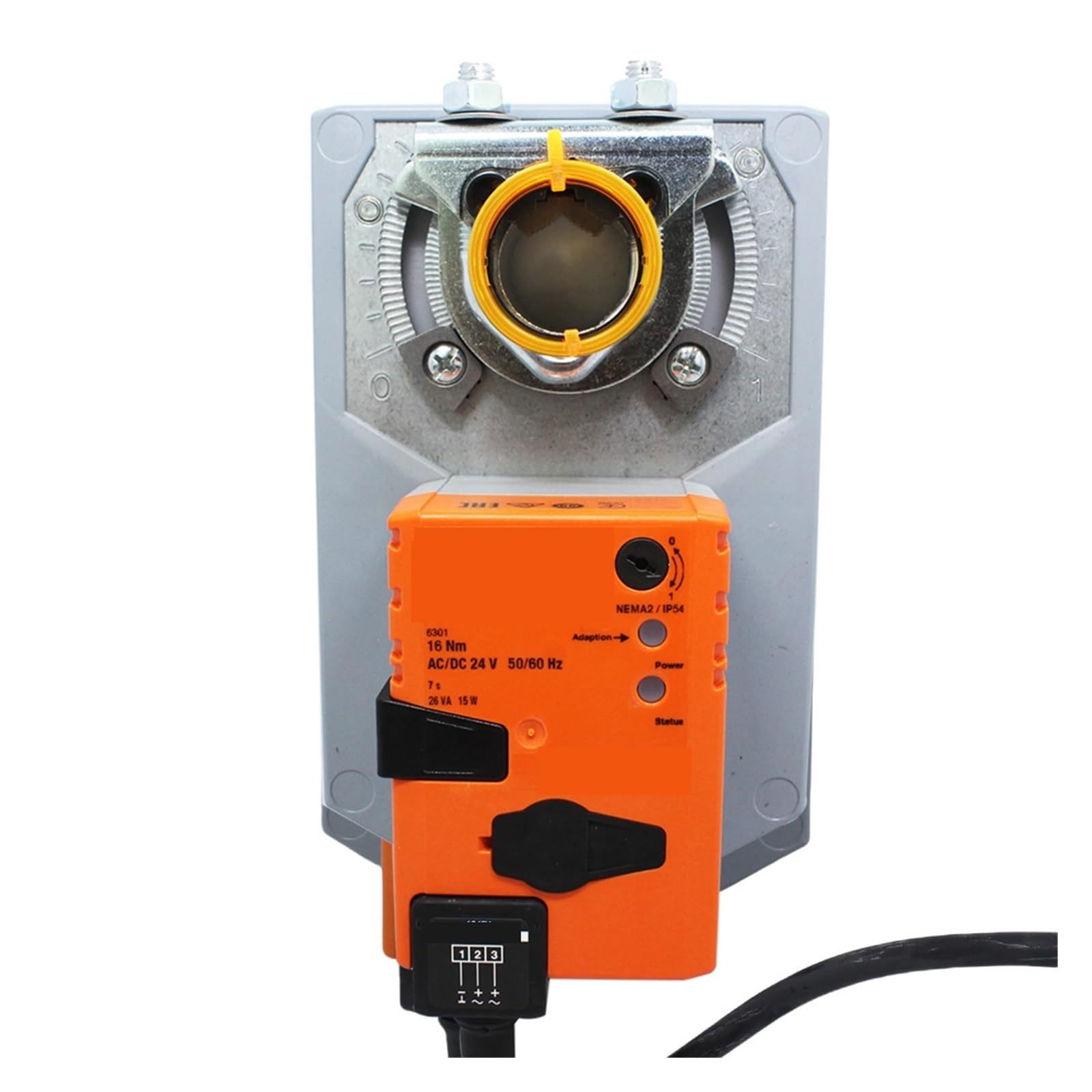 SMQ24A 16Nm AC24V Fast Open-Close Damper Actuator 7s/90° for HVAC