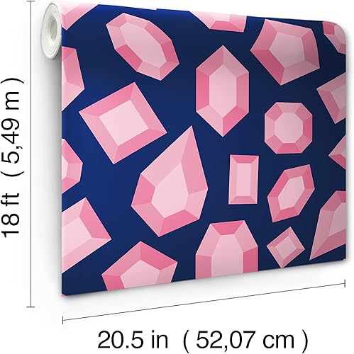 Vista 11 de LeLe Sadoughi Gems Peel & Stick - Papel tapiz (marfil)