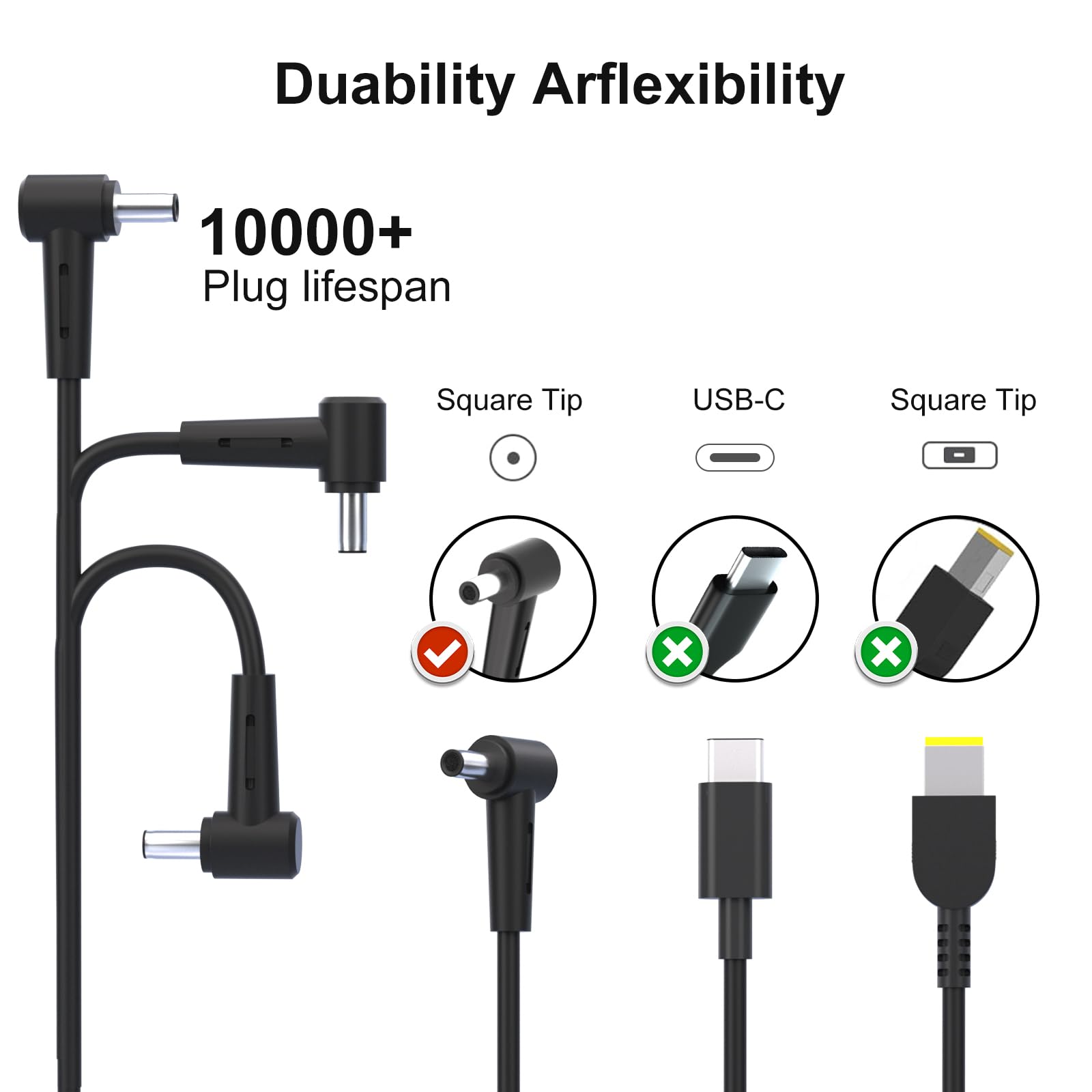 Caricatore da 180 W compatibile con Asus TUF Gaming A15 F15 F17 A17 A15-Fa506