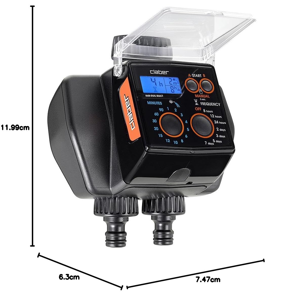 Claber Dual Select programmateur arrosage automatique à deux voies