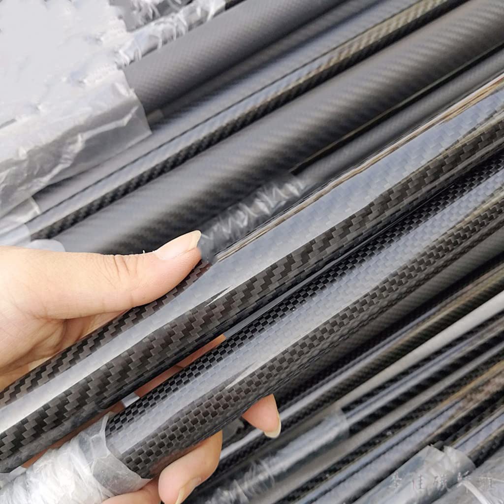Kohlefaserrohr 1 Meter – 20x14x1000 Mm, 3K, Schwarz – Leicht & Stabil Für Drohnen, Drachen & Modellbau – In 5-58 Mm Ø
