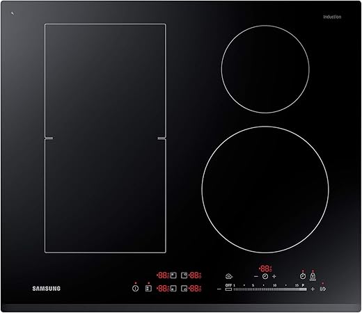 Samsung NZ64K5747BK Piano Cottura Induzione 60 cm con Area Flex e Limitatore...