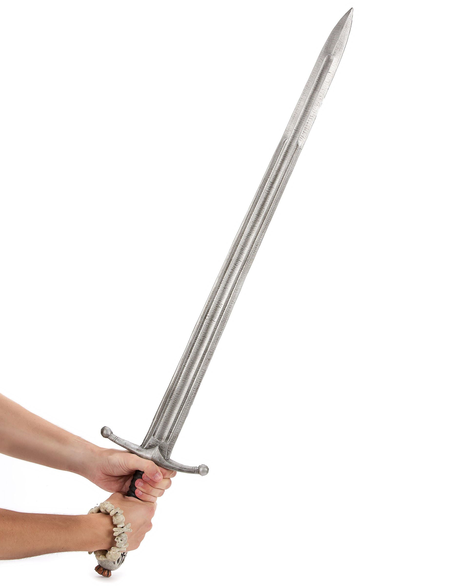 Epée de chevalier adulte 102 cm Latex et Mousse Accessoire Carnaval