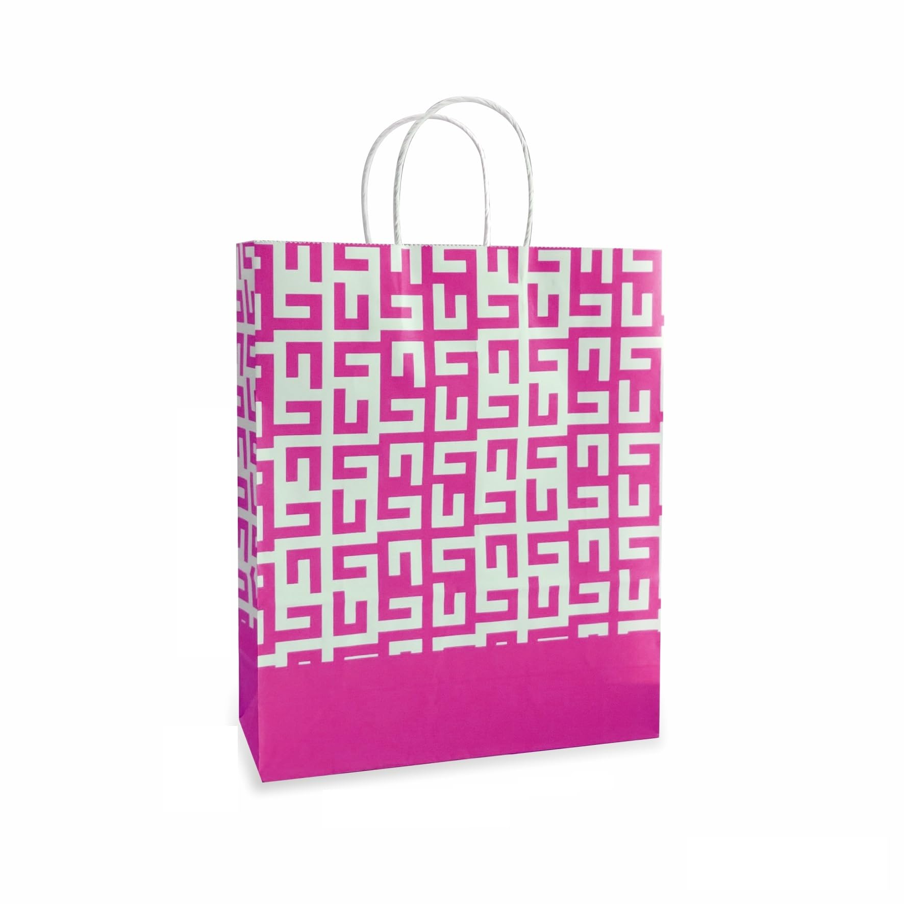 Omnipresent Pack 90 GSM Pink Printed Paper Gift Bags, Set of 12, Paper Carry Bags For Birthday Gifts, Return Gift Bags, Office Party, Corporate Gifting & Festive Gifting (Size: 12 x 10 x 4 inch) (B0DD4DJG49) Amazon Price History, Amazon Price Tracker