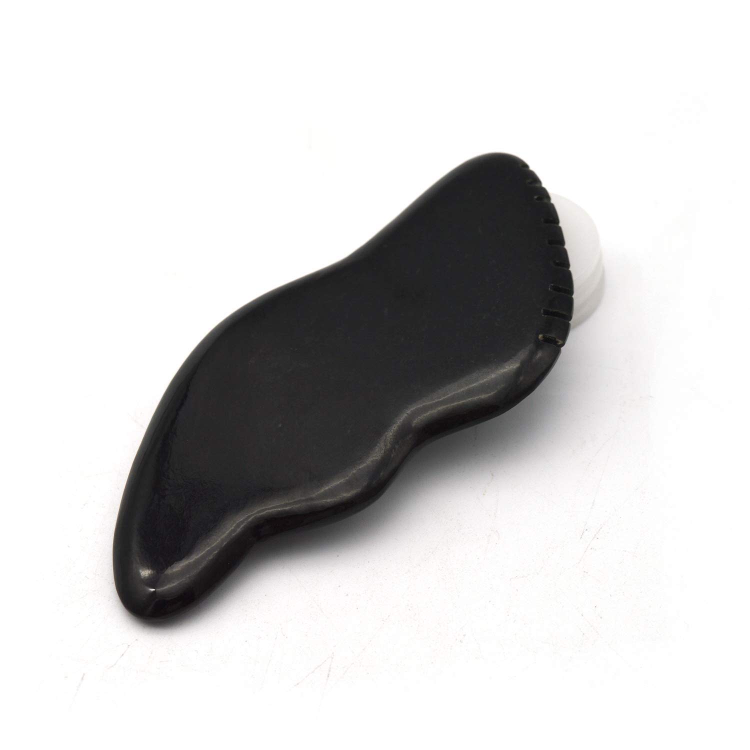 RODEREK Gua Sha Tools, tablero de guasha facial de jade, herramientas de masaje facial de jade nefrita, tablero de guasha de jade hecho a mano, herramientas de terapia de acupuntura spa