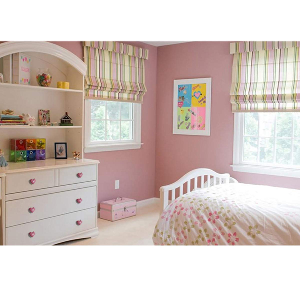 Pomelli Per Cassetti In Ceramica | 8 Pezzi Multicolore | Con Viti | Per Mobili Cucina, Camera Bambini | Sfera Decorativa - Foto 6