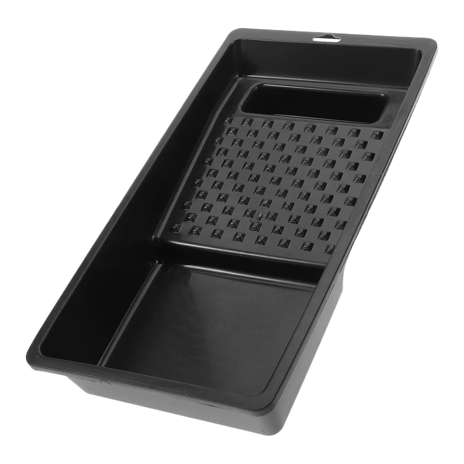 3PCS Plastic Paint Tray Small Size Durable Washable Painting Tool Large Capacity Smooth Edges Roller Pan Liner Trays for Roller Brushes