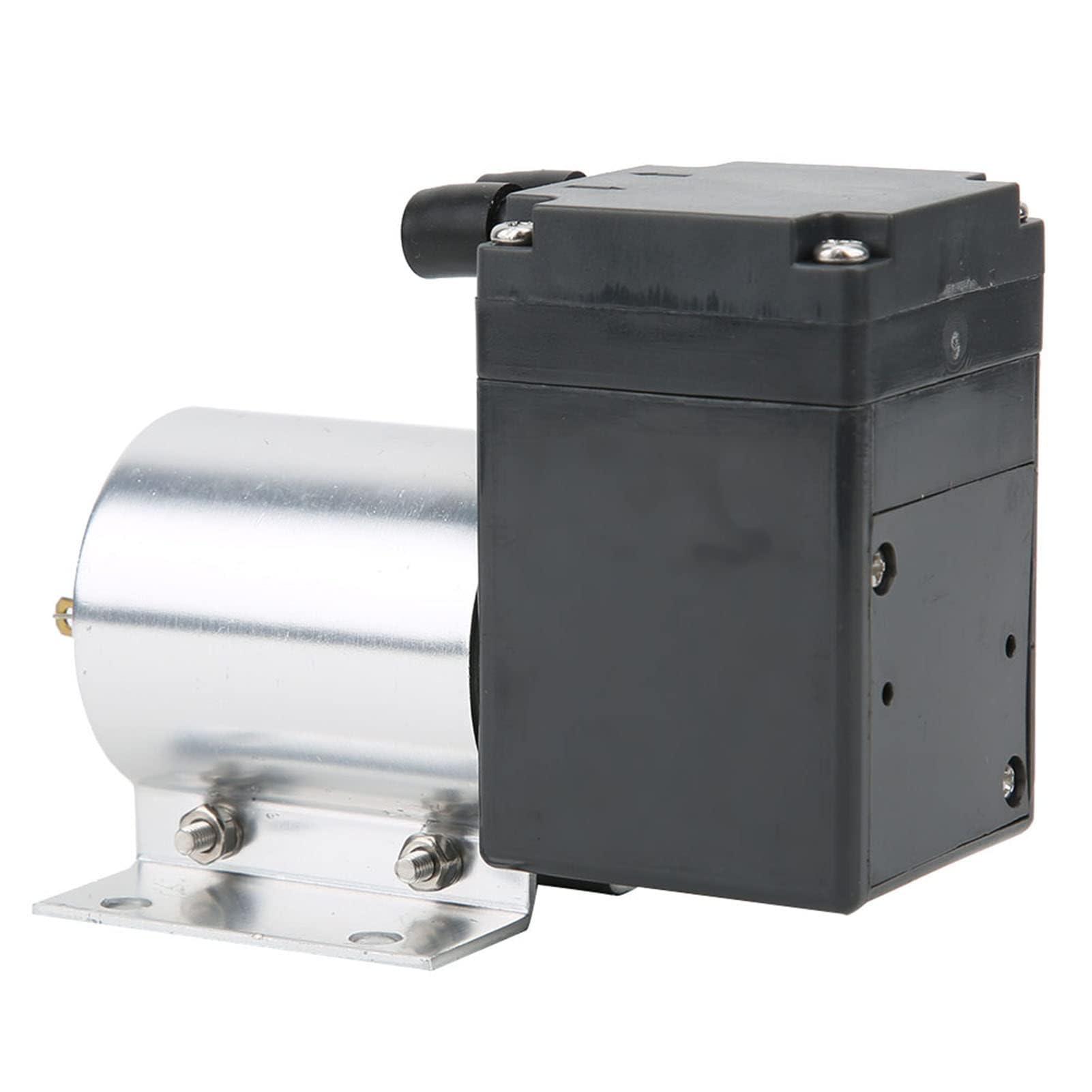 Vakuumpumpe, Unterdruckpumpe Elektrisch Vacuum Pump Saugpumpen mit Ständer -80 kPa 10 W DC24 V/DC12 V 15L / min (DC12V)