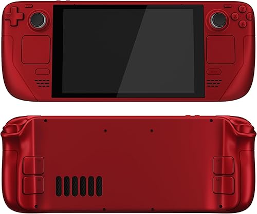 Miniatura 4 de eXtremeRate DIY Full Set Shell with Buttons for Steam Deck LCD, Custom Faceplate Back Plate Replacement Shell for Steam Deck LCD - Scarlet Red