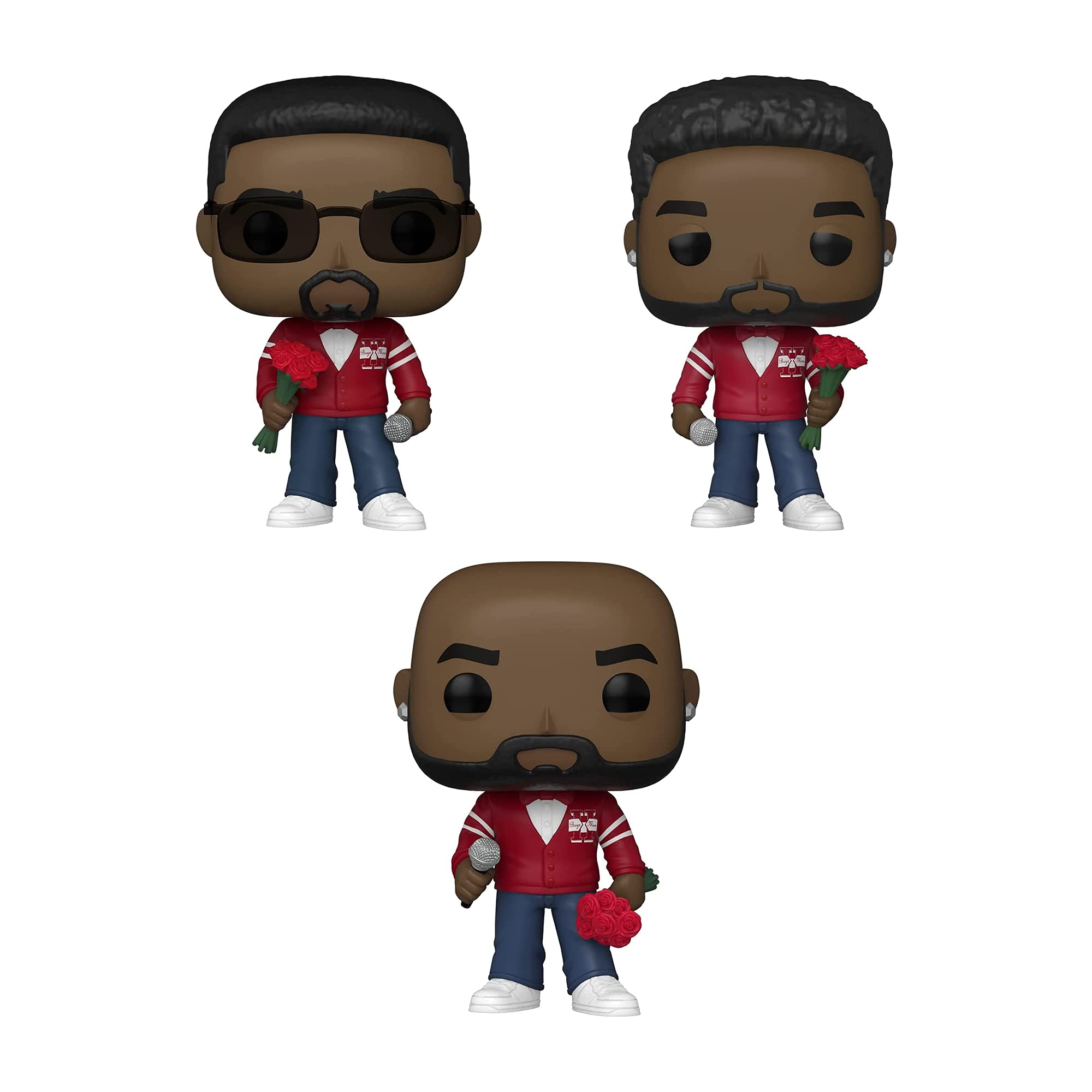 FunkoPop! Boyz II Men Set of 3 - Nathan Morris, Shawn Stockman and Wanya Morris