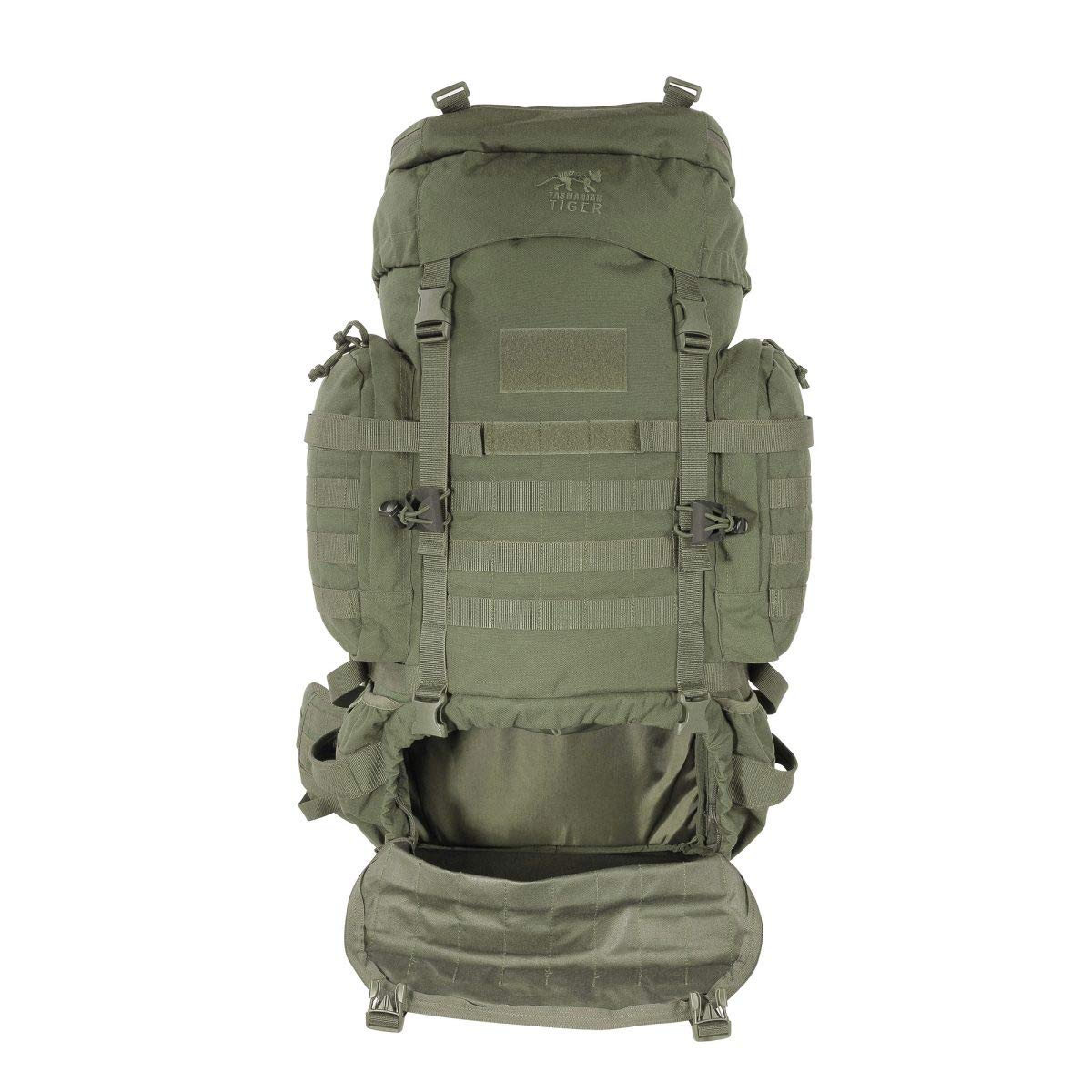 Tasmanian Tiger TT Raid Pack MKIII Mochila Militar para Exteriores de 52 litros con cinturón de Cadera extraíble, Compatible con el Sistema Molle y preparación del Sistema de hidratación
