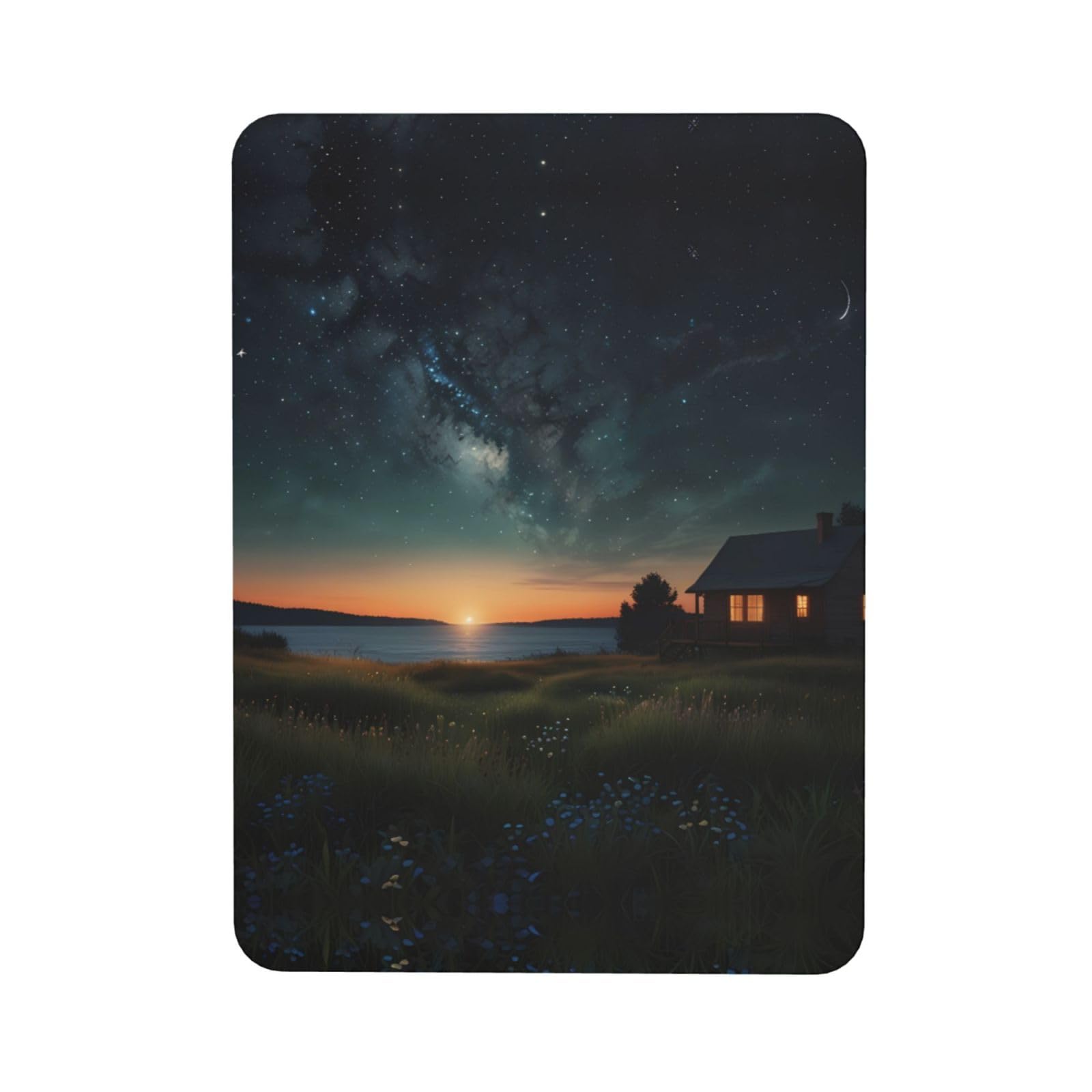 Summer Night Dream Soft Magnetic Refrigerator Magnets with Creative Printing, Decorative Magnetic Stickers