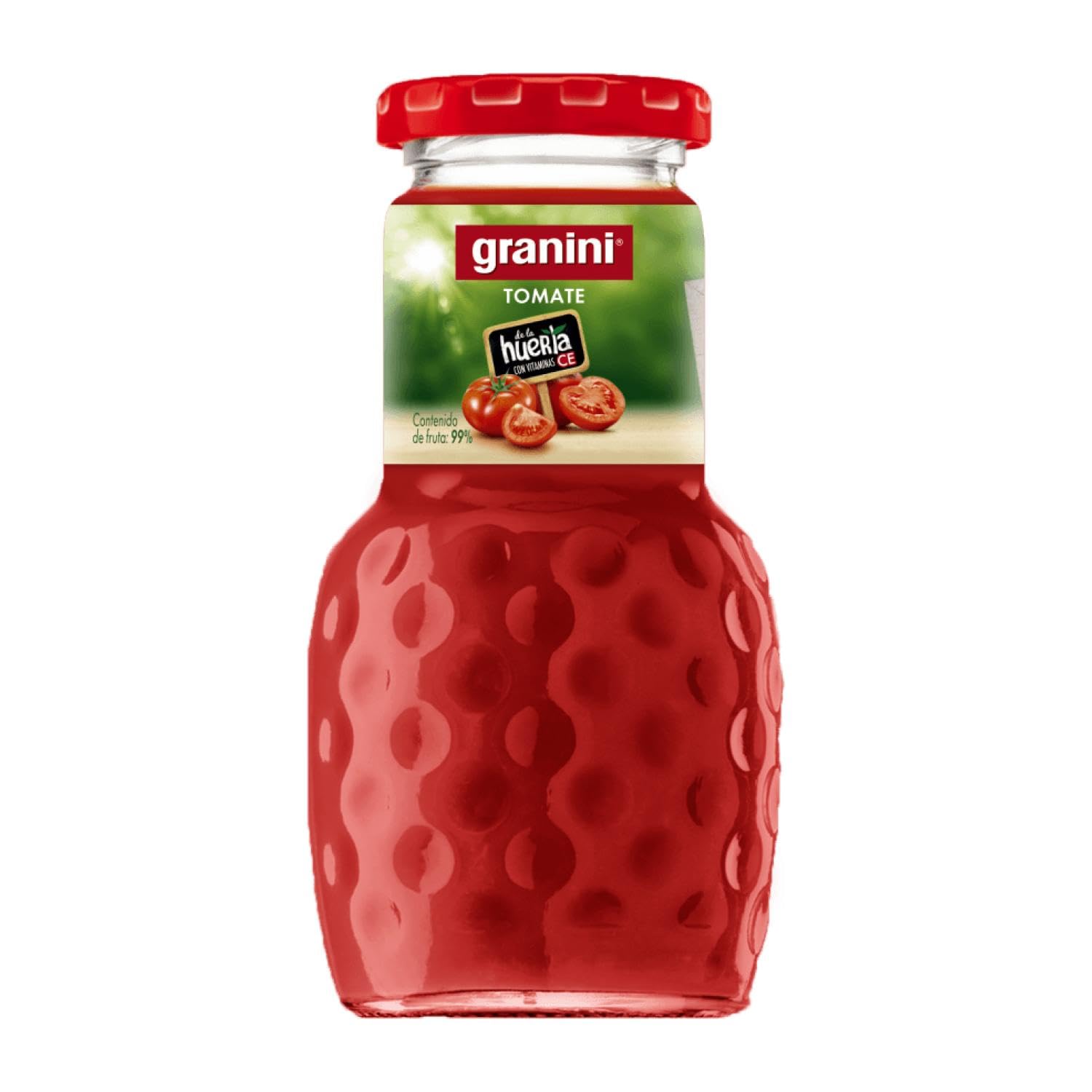 Refrescos y Mixers Caja de 24 unidades Granini Tomate 100% Exprimido con Pulpa Botellín 20 cl