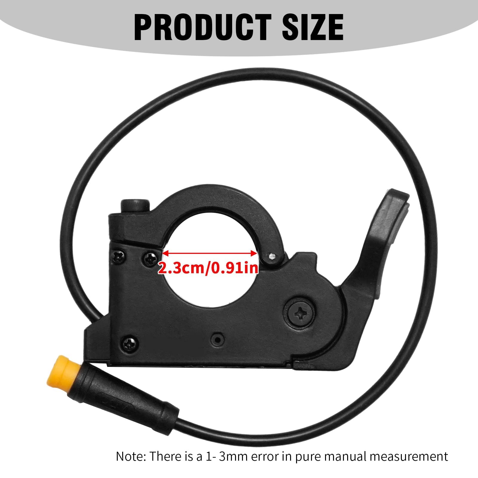 Acceleratore a pollice, ricambio per regolatore di velocità dell'acceleratore per bici Bodywel A26 A275 M275 T16 F20SE F20PRO E Bike