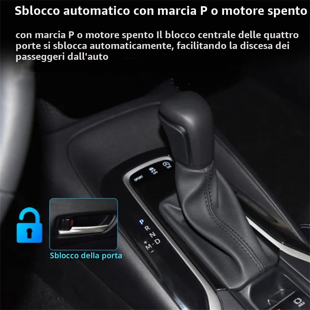 OBD Car Door Auto Speed Lock Sblocco intelligente Modulo Dispositivo Accessori per Toyota CHR 2010-2022 Plug and Play