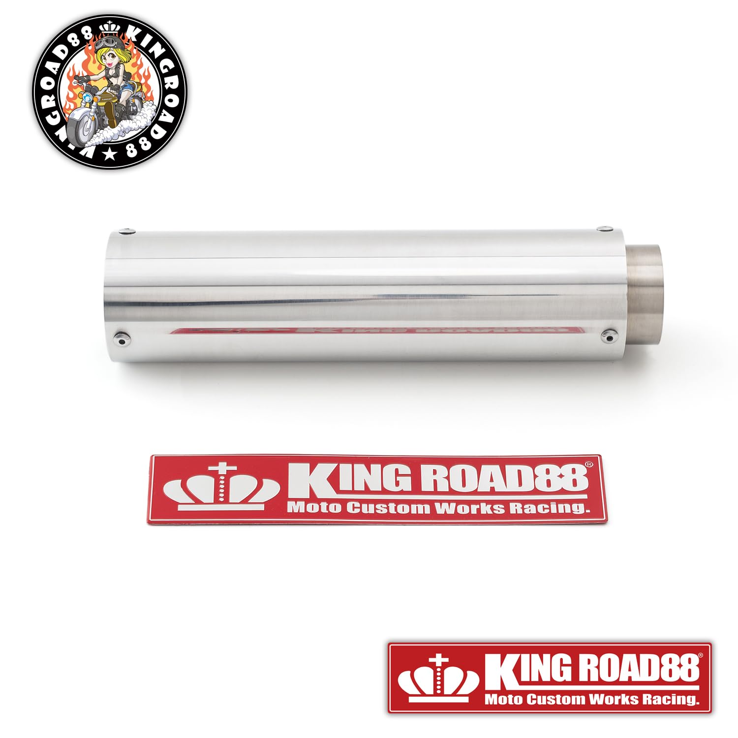 Amazon | King Road 88 バリオスⅠ型 ZR250A フルエキゾーストマフラー