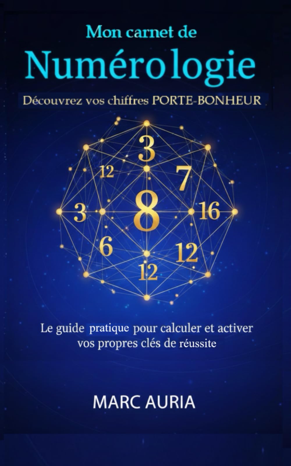 Mon carnet de Numérologie : Découvrez vos chiffres porte-bonheur: Le guide pratique pour calculer et activer vos propres clés de réussite