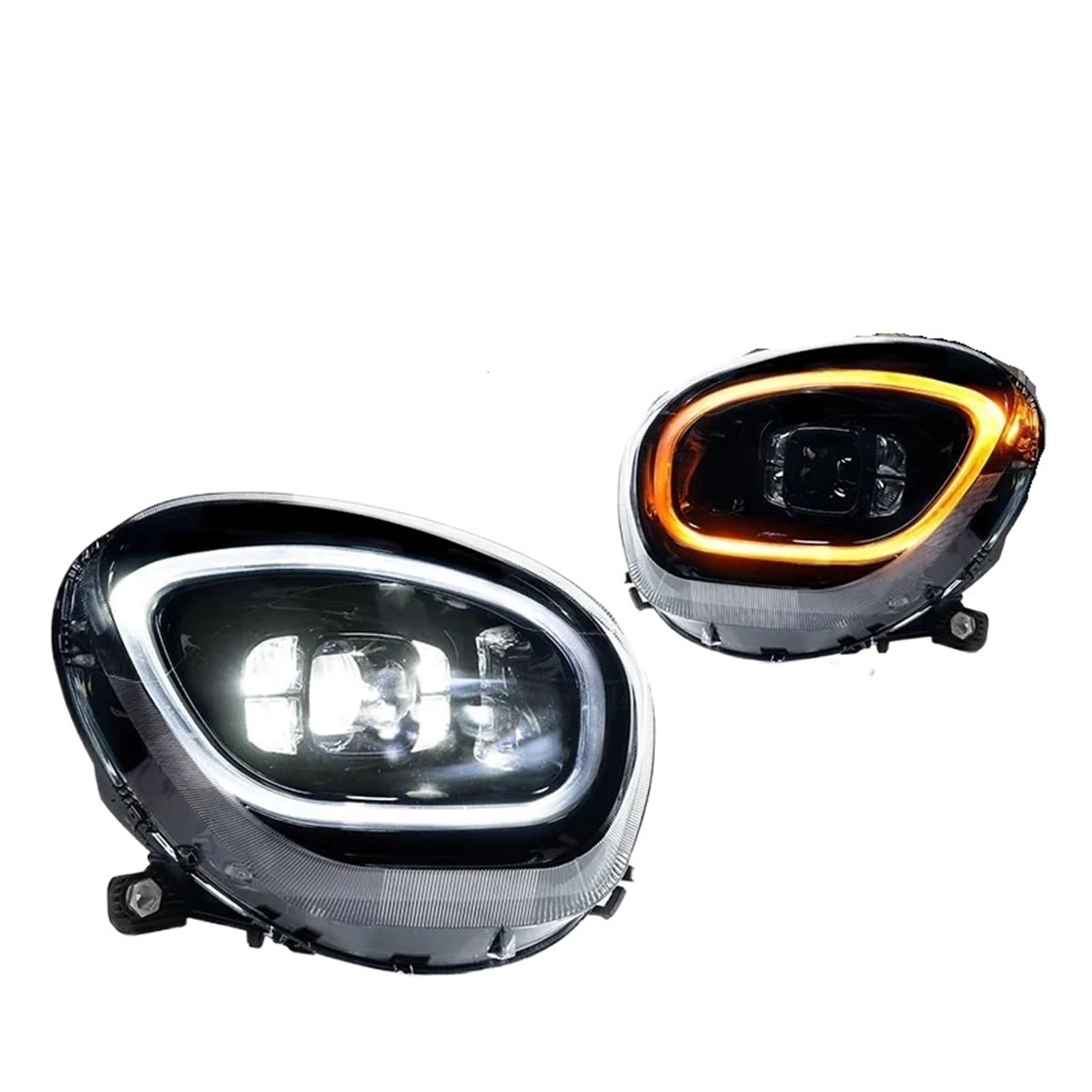 Faro Delantero For Coche, Compatible Con MINI R60, Faro LED 2007-2016, Lente De Proyector, Luz Diurna (DRL), Luz De Cruce/carretera, Intermitentes Y Accesorios.