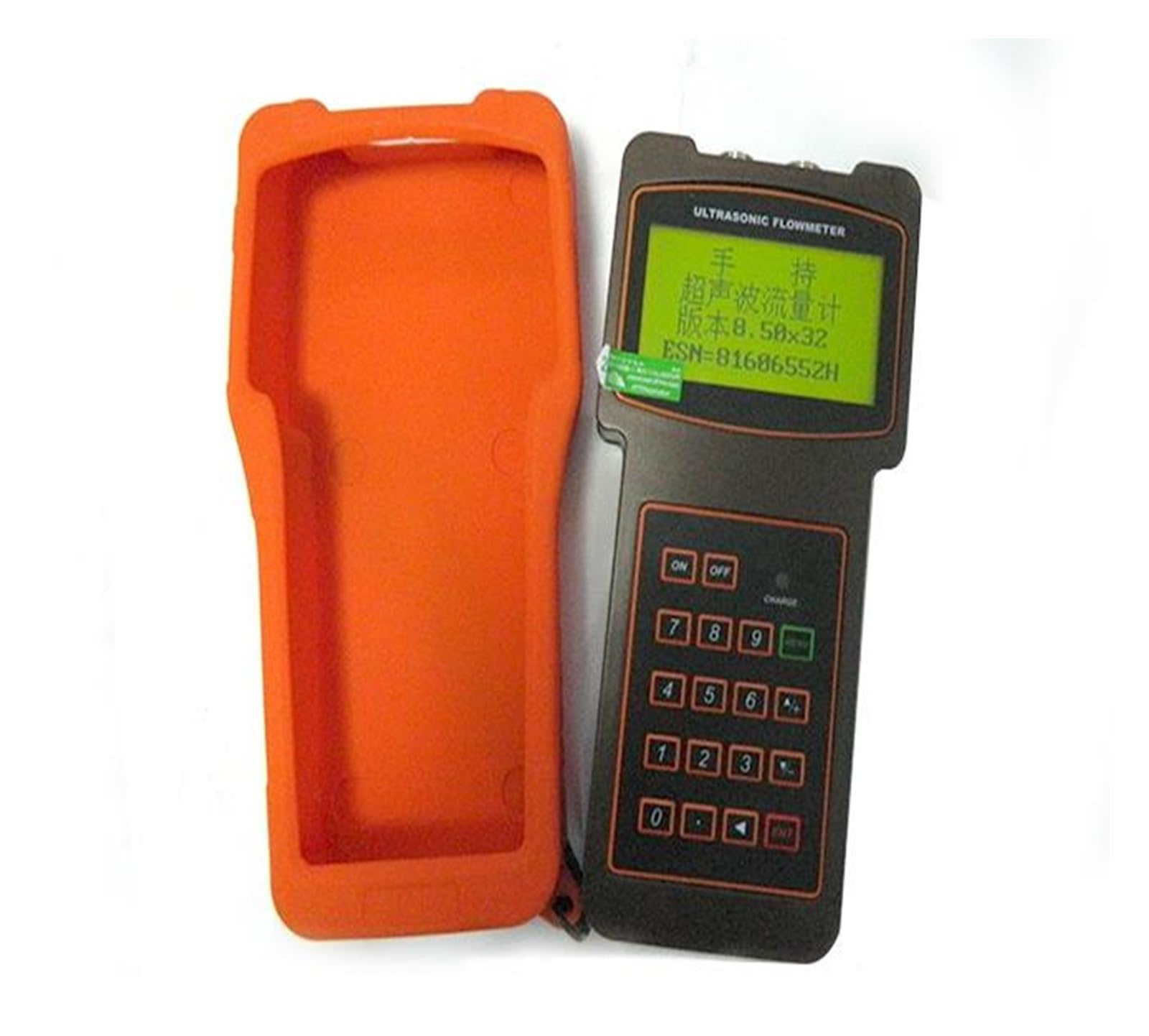 Medidor de flujo de agua de alta precisión TUF-2000H-TM-1+TS-2 Caudalímetro ultrasónico, TS-2 DN15-DN100 TM-1 DN50-DN700 sin caja Medir el consumo de agua y el caudal(TUF-2000H-TM1TS2TL1)