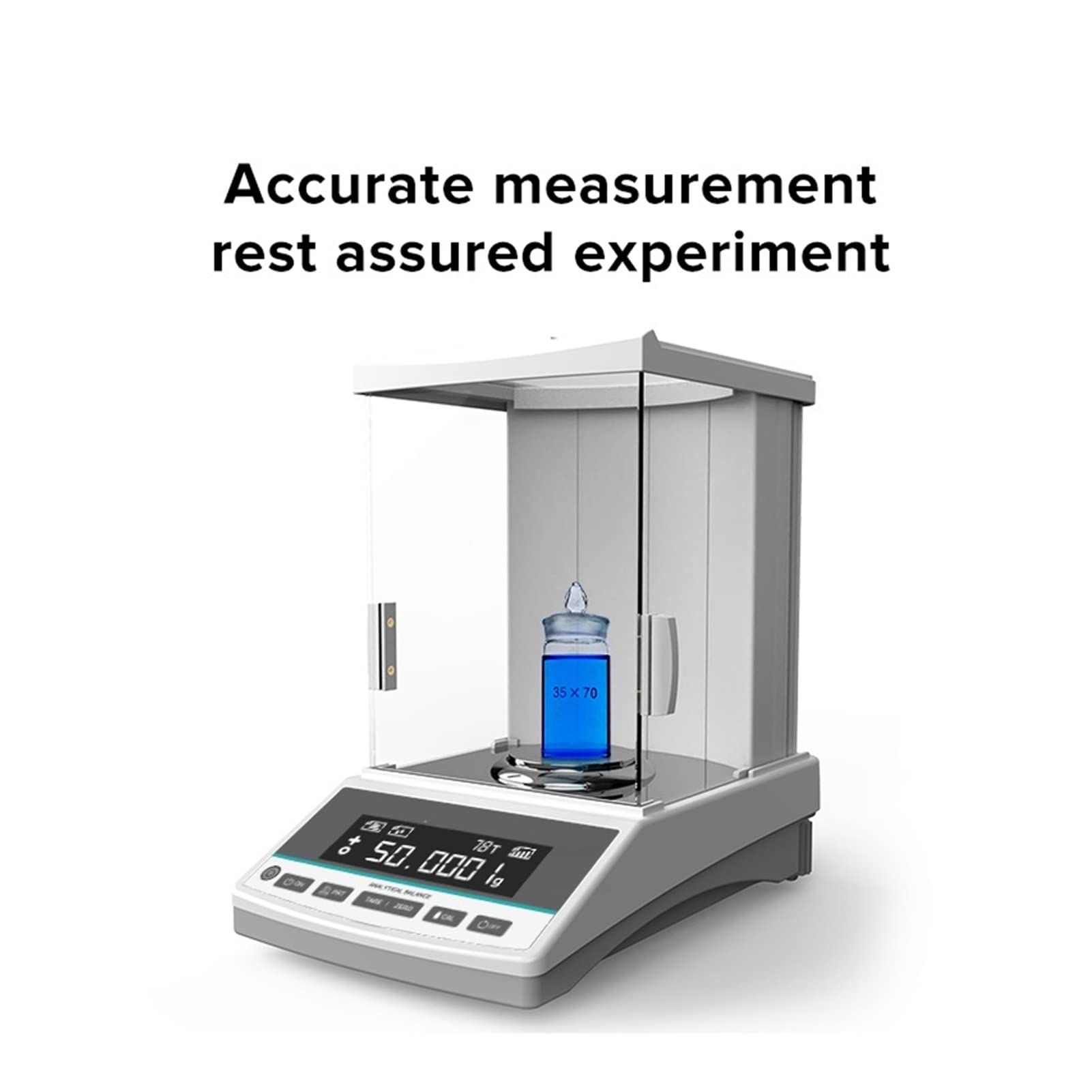 Wagi Analityczne, Laboratory Scales Analytical Balance Digital Microbalance Precision Electronic Scale 120g 220g Range 0.0001g Resolution(JAB1204 (120g 0.1mg))