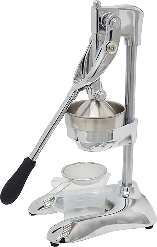 Exprimidor manual profesional de cítricos 304 Exprimidor de jugo de naranja de acero inoxidable Exprimidor de limón de metal comercial resistente