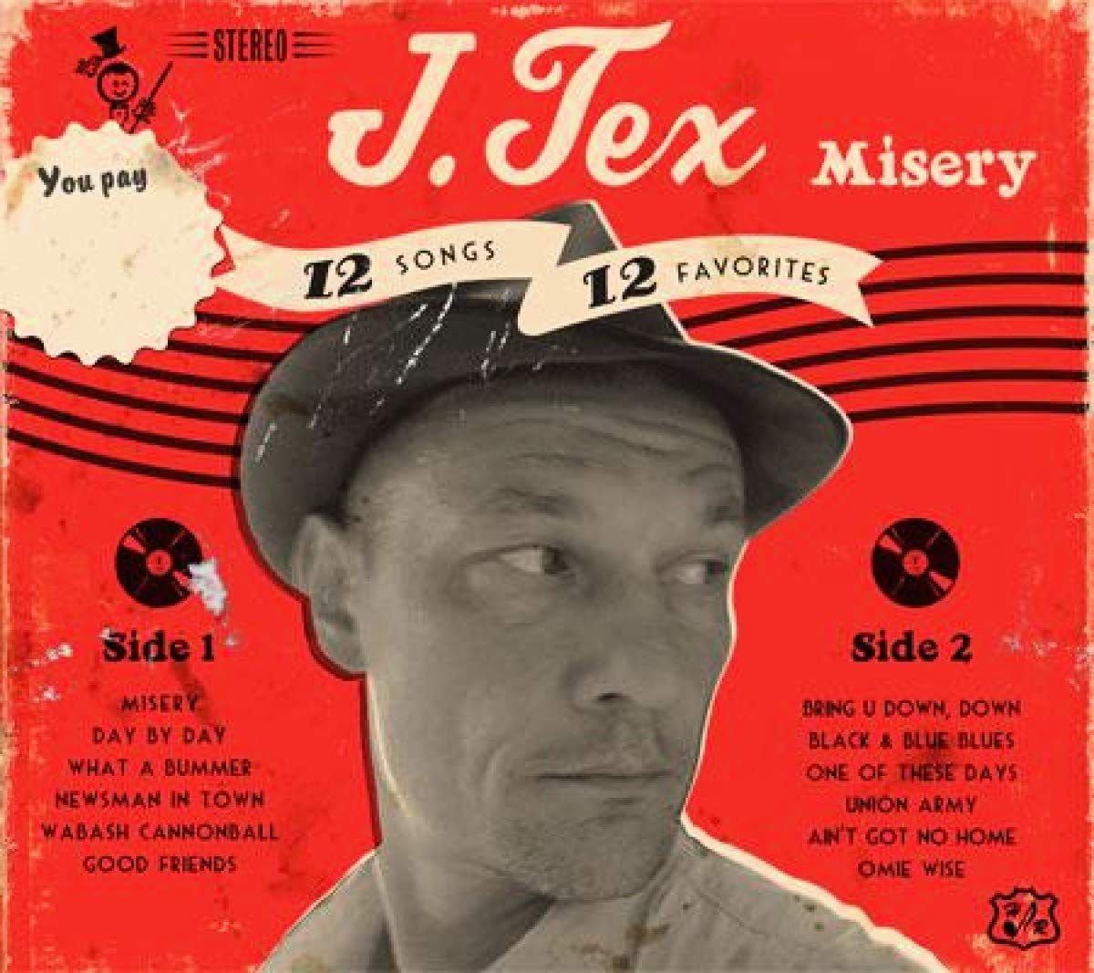J Tex Misery LP New 7350010772118