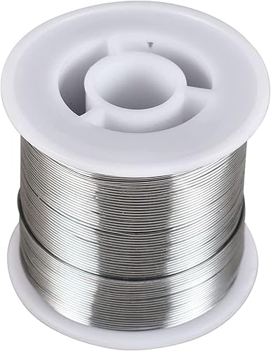 findmall Alambre de soldadura de base de colofonia de plomo de estaño 60/40 para soldadura eléctrica 0.031"/0.8mm 1lb/454g