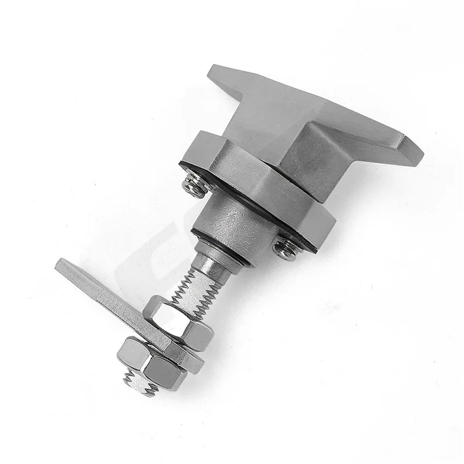 Sxolcoufoh Stainless Steel Ms309 T Shape Handle Locks Compression Cam Lock Equipment Door Telescopic Switch 1Pcs(Stainless Steel)