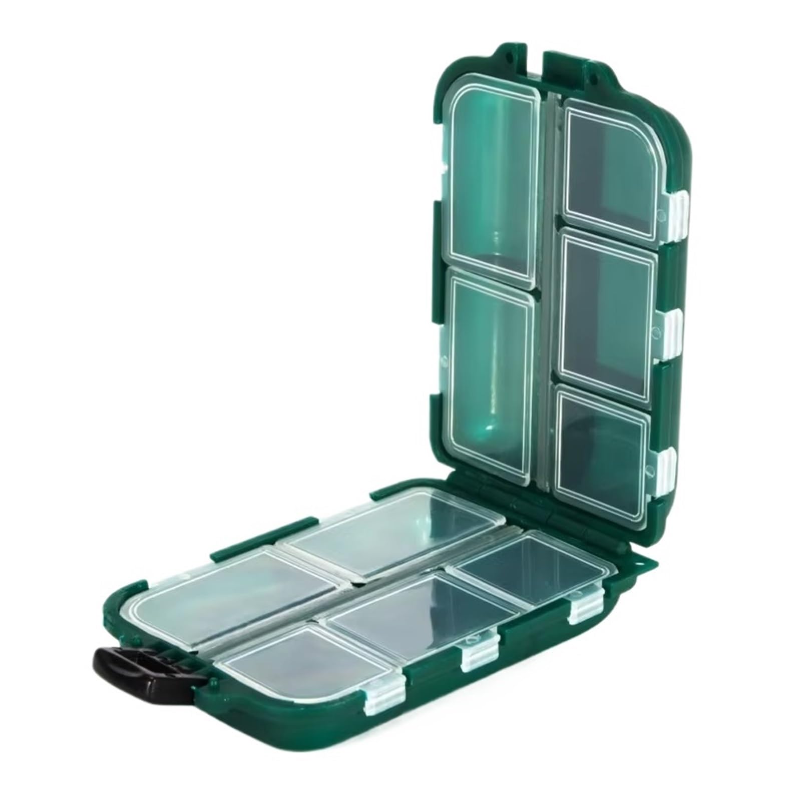 EMHSJSYVB Compartment Storage Case Double Sided Tool Organizer(Green)