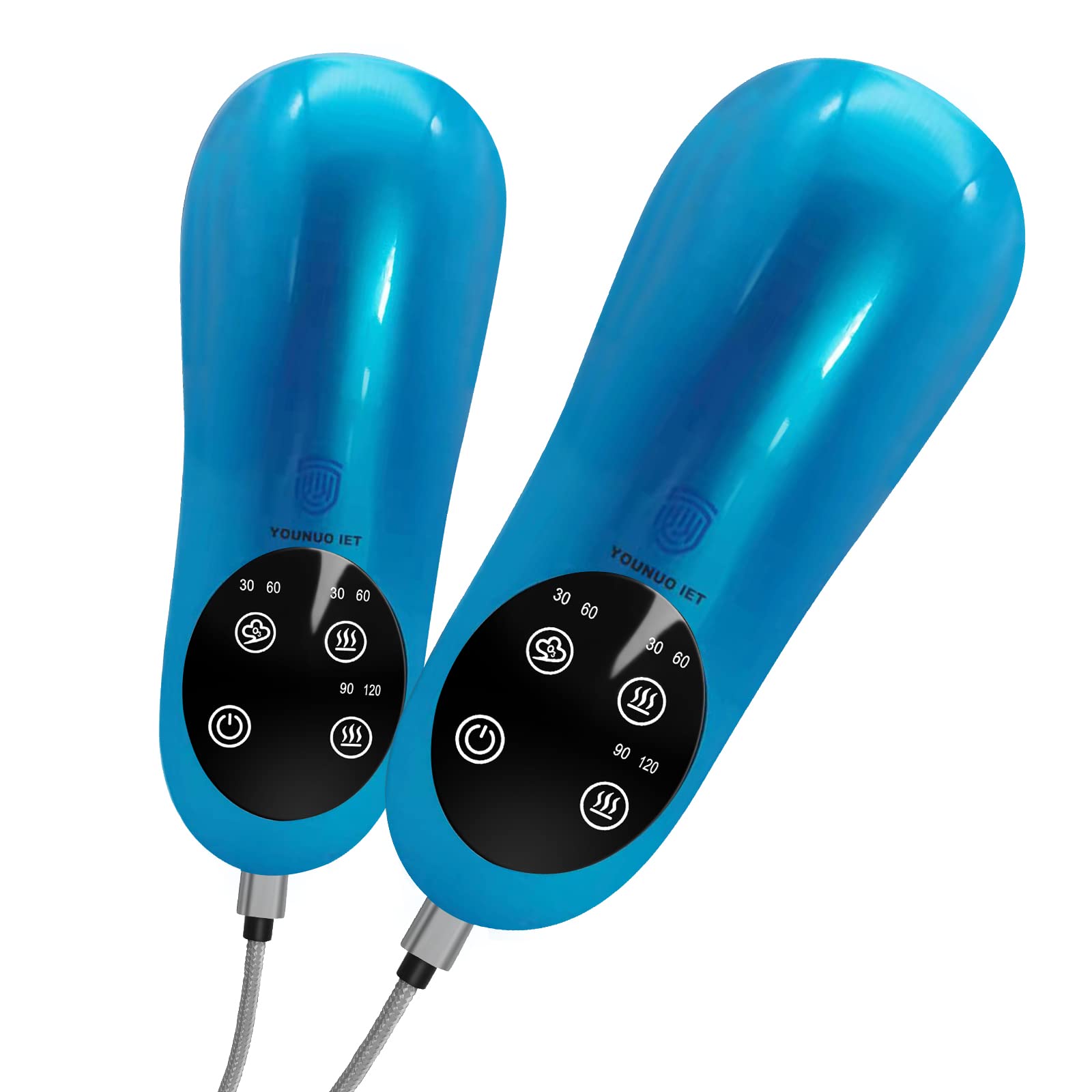 YOUNUO IET Boot Dryer, Electric Shoe Dryer, Portable Constant Temperature Boot Dryer, Sapphire Blue, 6.69*2.75*1.37