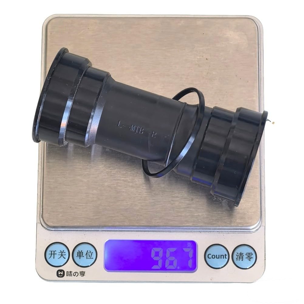 Press-Fit - Movimento centrale cavo per telai BB92 (larghezza 86-92 mm, diametro interno 41 mm), compatibile con assi a manovella da 24 mm, cuscinetti sigillati in lega di alluminio e