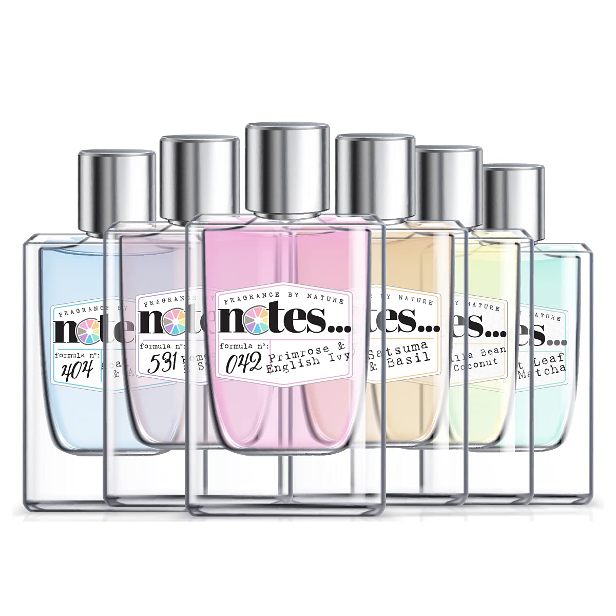 Notes Best Of 6 80ml Eau De Parfum Perfumes - Acai Berry & Agave