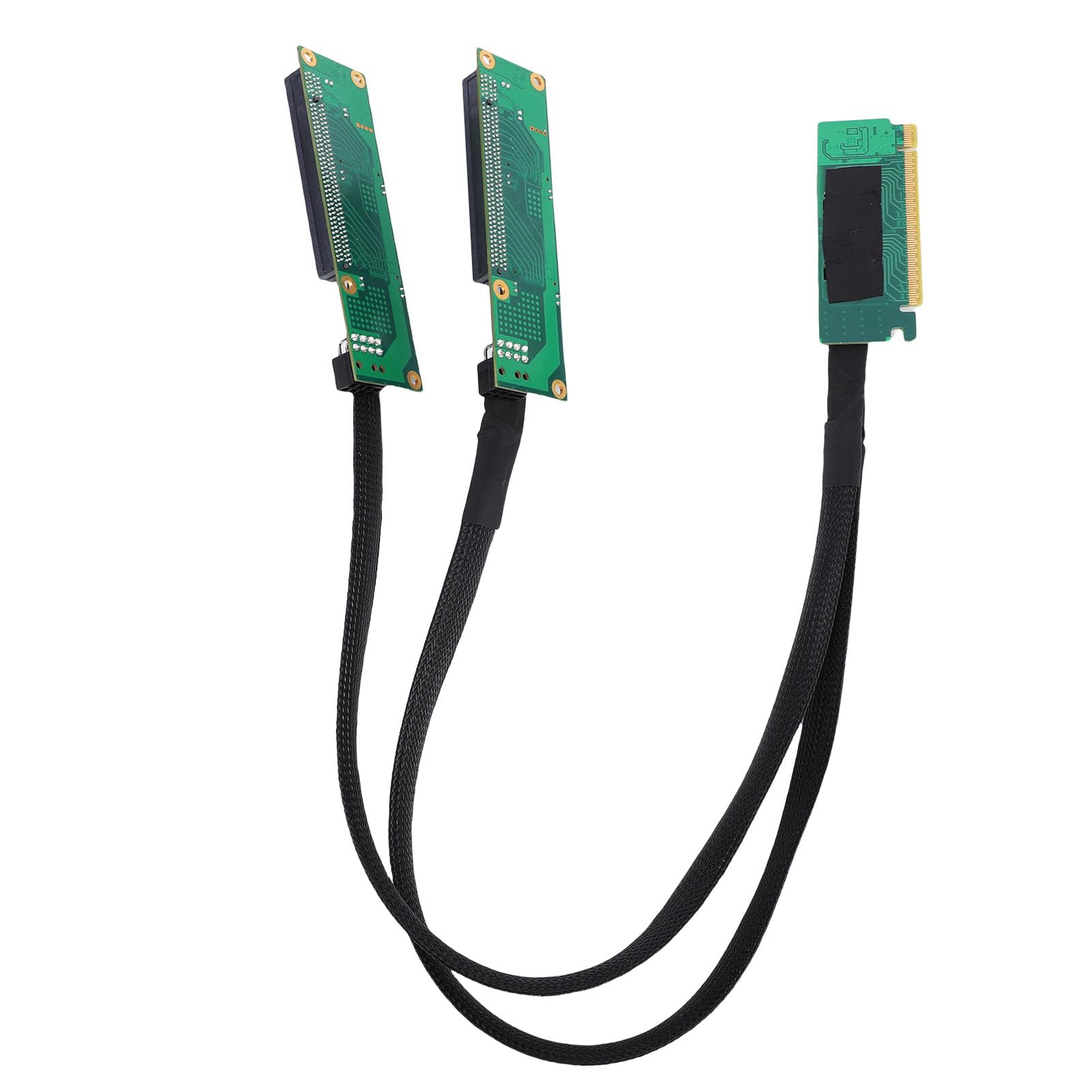 Vielseitiges PCIe 4.0-zu-SFF-8654-Extender-Adapterkabel, Hohe Leistung für Nahtlose Upgrades