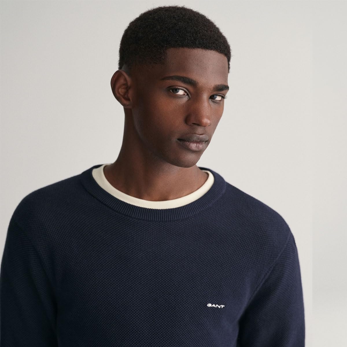 GANT Cotton Pique C-Neck – Ansicht 5