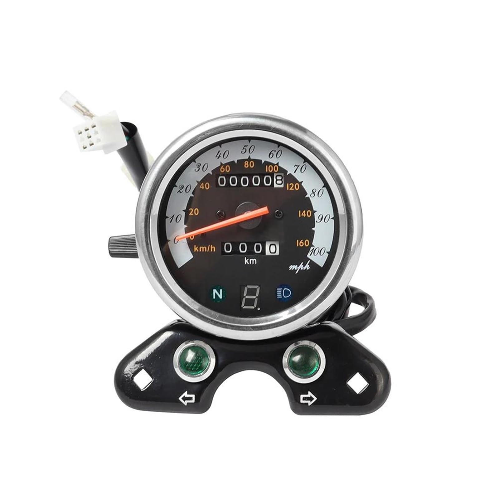 Velocímetro Odómetro Motocicleta Para Suzuki Cafe Racer