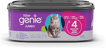 Litter Genie Jumbo Refill - Odor Control Cat Litter Bags