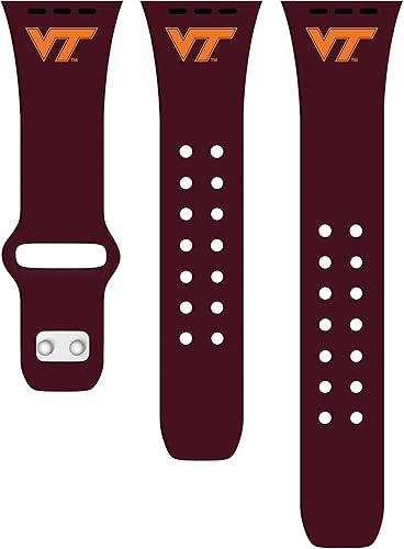 Miniatura 5 de Affinity Bands Virginia Tech Hokies - Correa deportiva de silicona compatible con Apple Watch