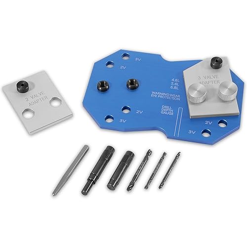 68500 Manifold Drill Template for Ford 2V & 3V Triton