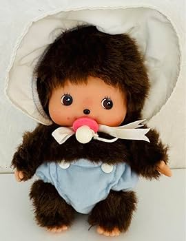 Amazon.co.jp: ベビーチッチ おしゃぶり 水色 モンチッチ