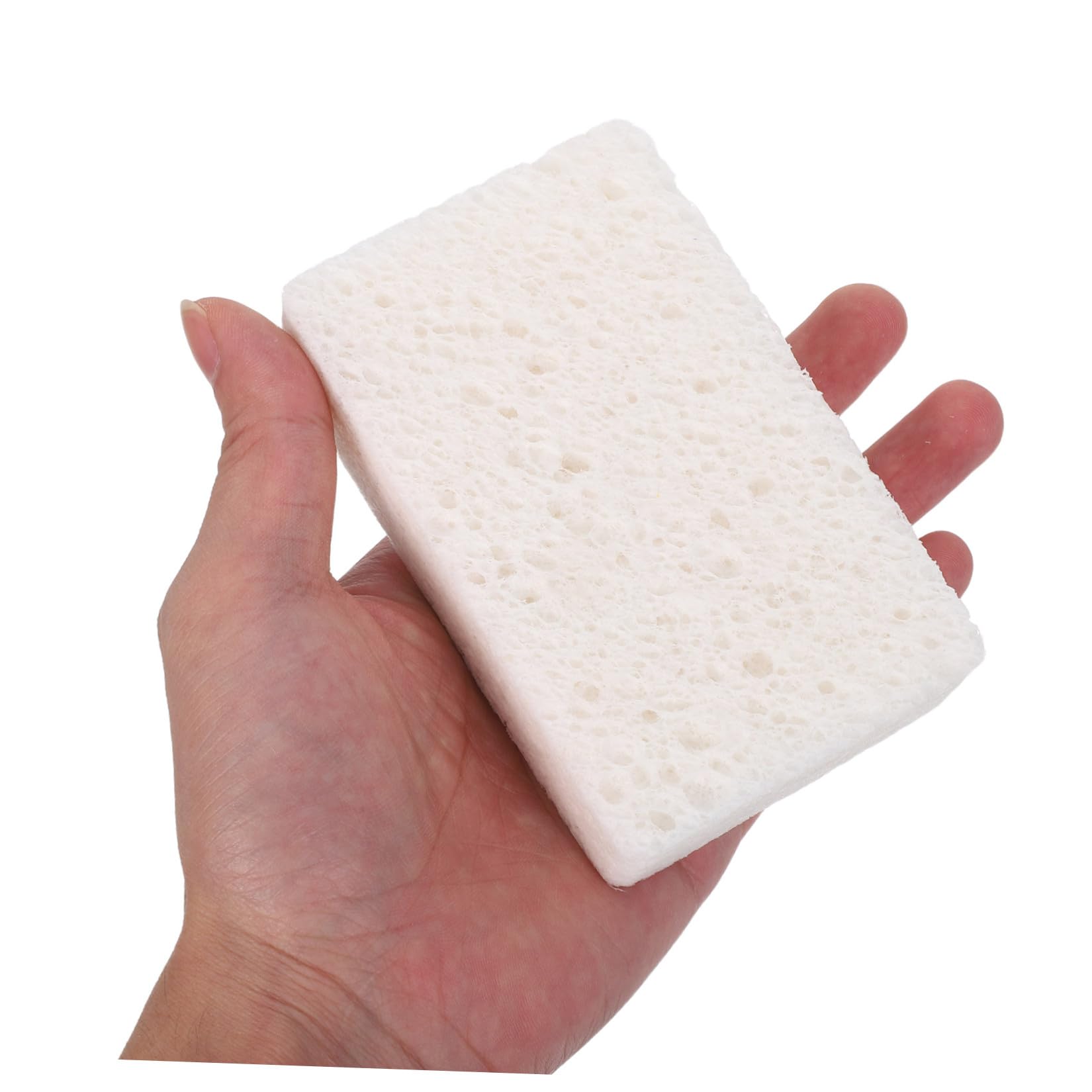 Toyvian Paquete de 20 Esponjas de Pulpa de Madera para Cocina y Limpieza del Hogar, Esponjas Absorbentes Que No Rayan, Ideales para Eliminar Grasa y Suciedad